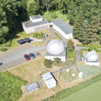 Luftaufnahme der heutigen Einrichtung (Stand 2023)