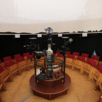 Das Zeiss-Kleinplanetarium 1 im heutigen Planetarium im Naturpark